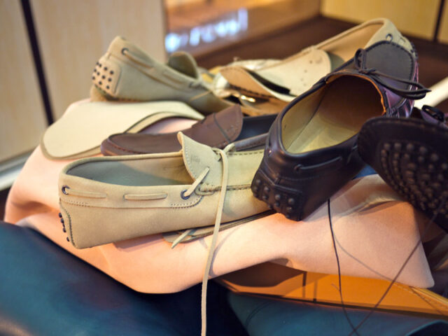 Tods Artisan Shoe Making Demonstration, Singapore Tods Artisan Shoe Making Demonstration, Singapore