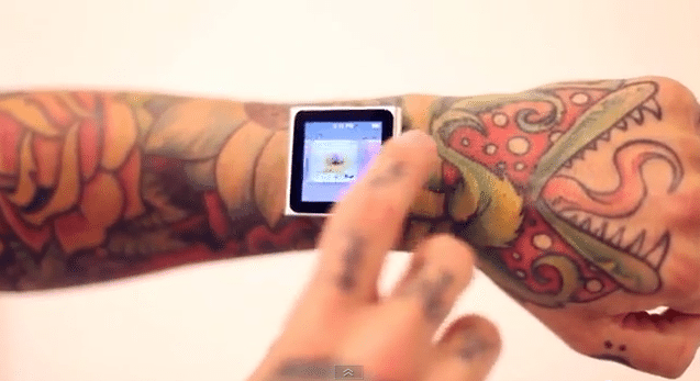 iDermal Implanted iPod Nano iDermal Implanted iPod Nano