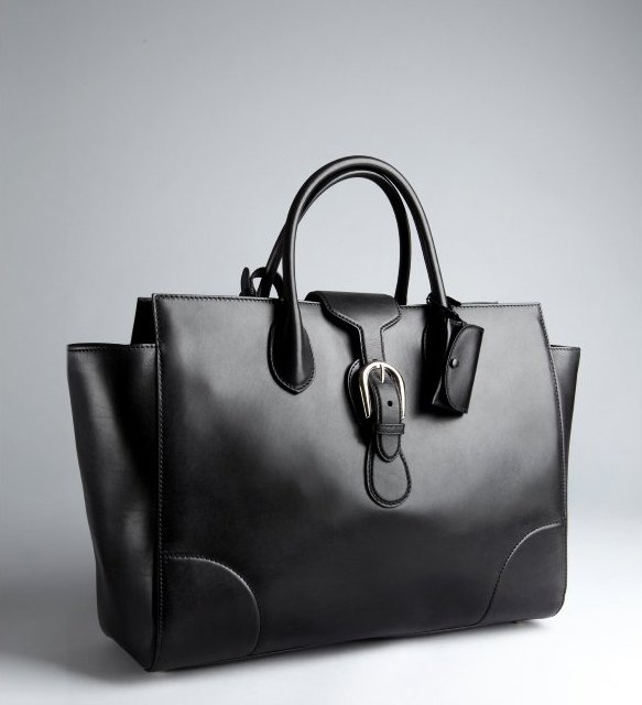 Gucci Black Leather Oversized Tote Gucci Black Leather Oversized Tote