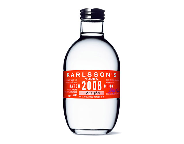 Karlsson’s Vodka Batch 2008 Karlsson’s Vodka Batch 2008