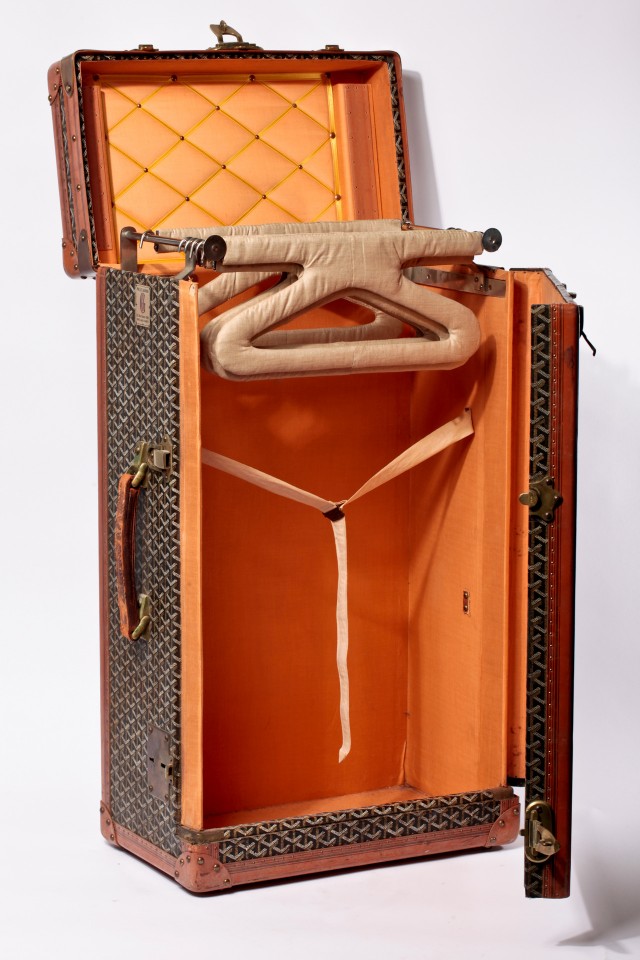 1930s Goyard Wardrobe Trunk 1930s Goyard Wardrobe Trunk