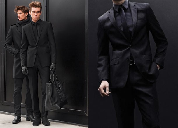 How To Wear The Men's New Black Suit
