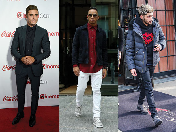 Get The Celebrity Look For Less: Zac Efron, Lewis Hamilton & Zayn Malik - D'Marge