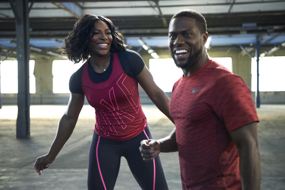 Kevin Hart Teams Up With Serena Williams For The Hart Serena Workout - D'Marge