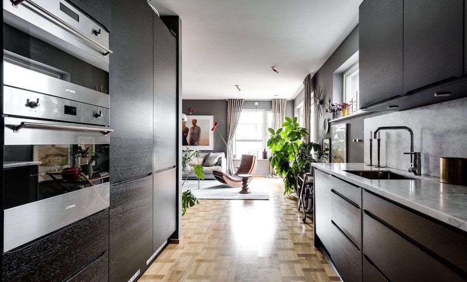 A Stylish Swedish Apartment In Sleek Shades Of Grey A Stylish Swedish Apartment In Sleek Shades Of Grey