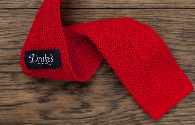 knitted tie next