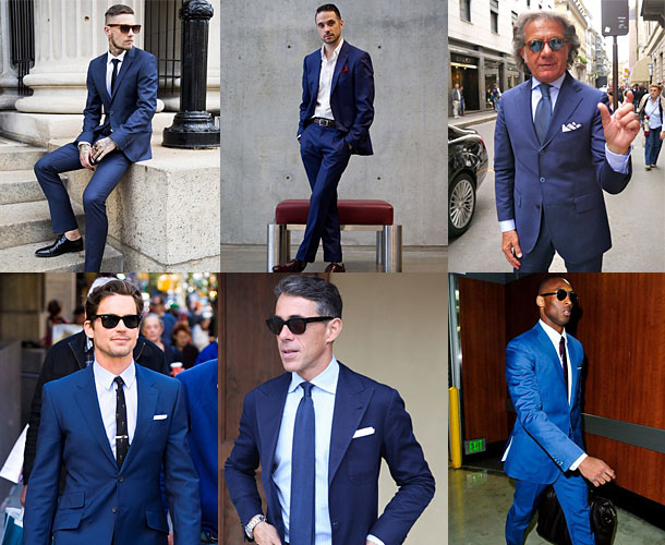 Inspiration Guide: 50 Ways To Wear A Blue Suit - D'Marge