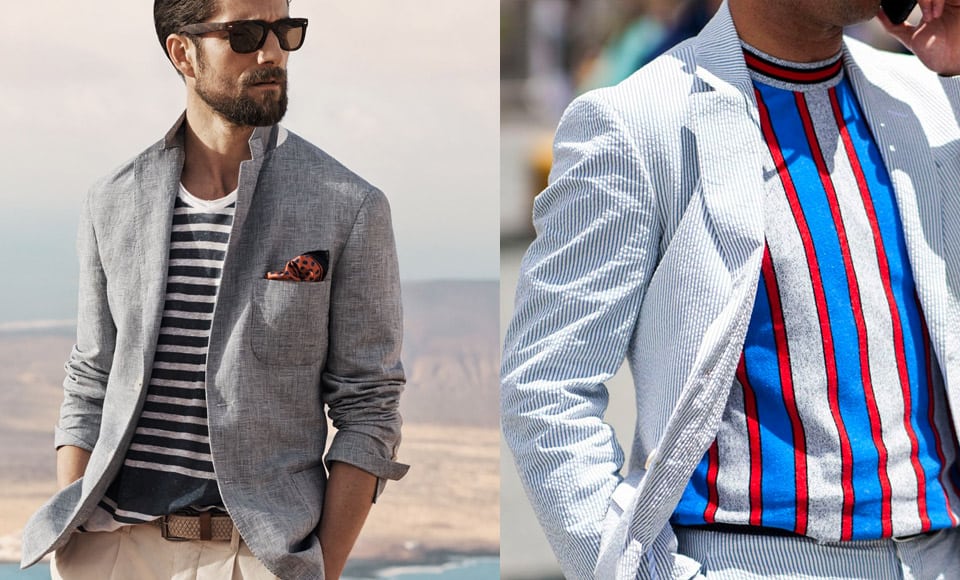 Horizontal Stripes for Men  Men fashion casual shirts, Men