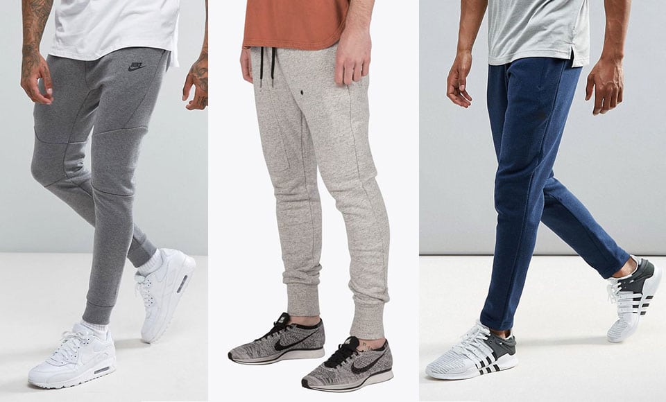 adidas joggers with nike shoes