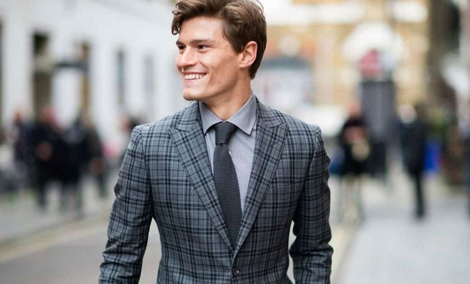 Esprit Suit Trouser check pattern business style Fashion Suits Suit Trousers 