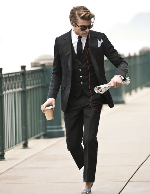 Black Suit को ऐसे करें Style / Black Suit Colour Combination Idea / Black  Suit Design - YouTube