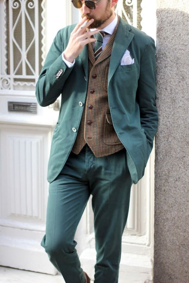 Green Suits How To Wear + 50 Inspirations & Ideas