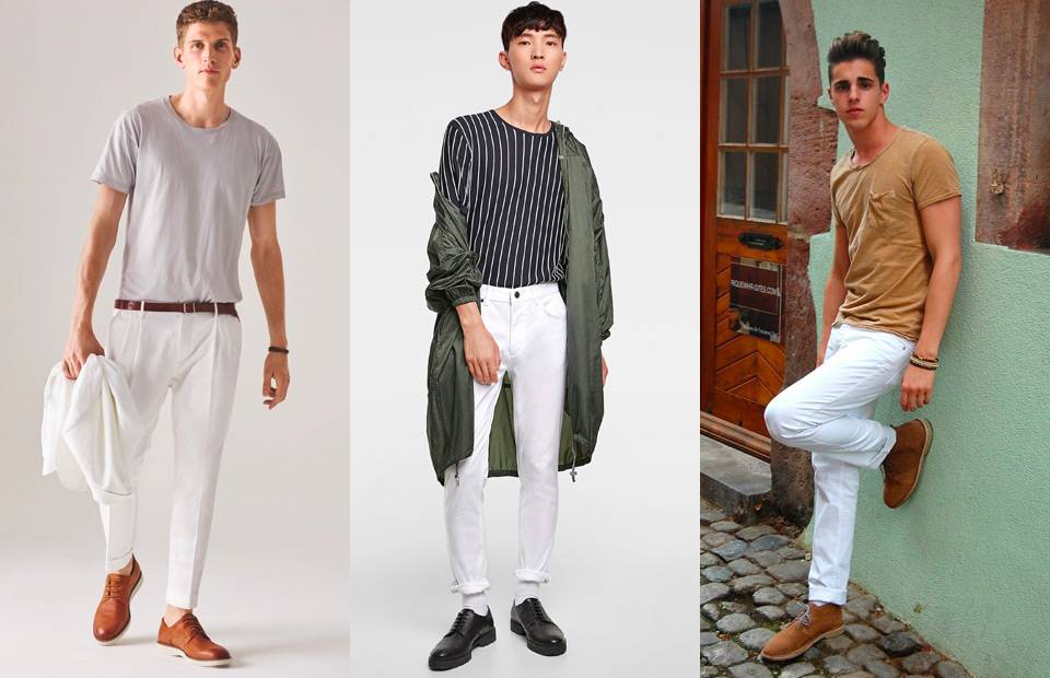 Details more than 89 white trousers mens fashion - in.coedo.com.vn