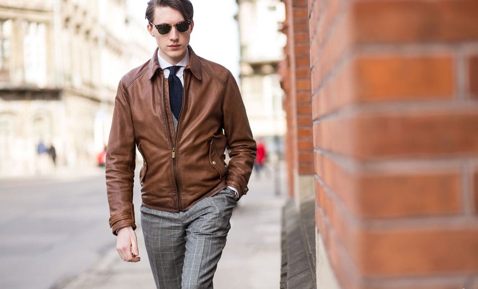 When To Wear A Leather Jacket For Men's (2021) Preppy and Proper
