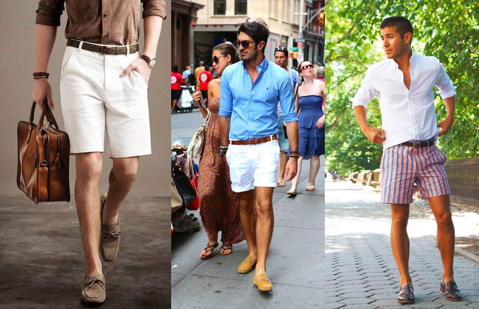 men's shoes to wear with dress shorts