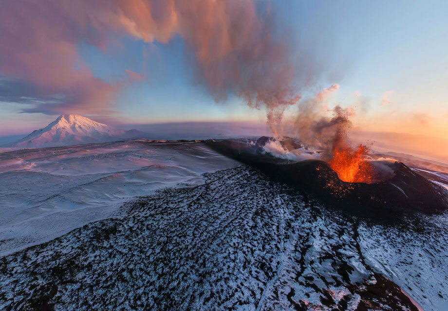 Skiing Volcanic Vents, Russia