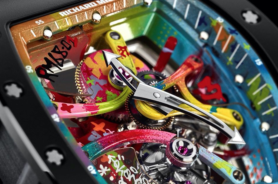 Richard Mille Releases First Of Its Kind Graffiti-Tagged Tourbillon