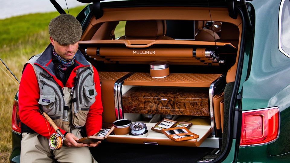 Mulliner Gives The Bentley Bentayga A Fly Fishing Makeover Mulliner Gives The Bentley Bentayga A Fly Fishing Makeover