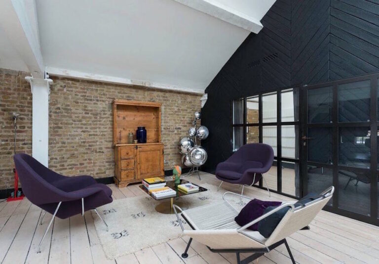 A Spacious London Loft With Industrial Appeal