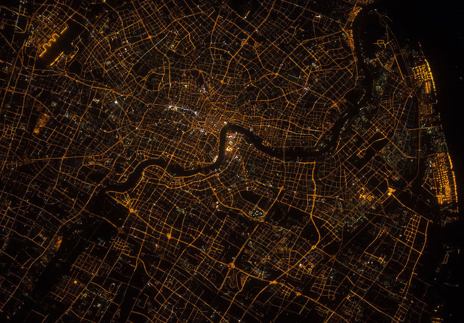 cities from space