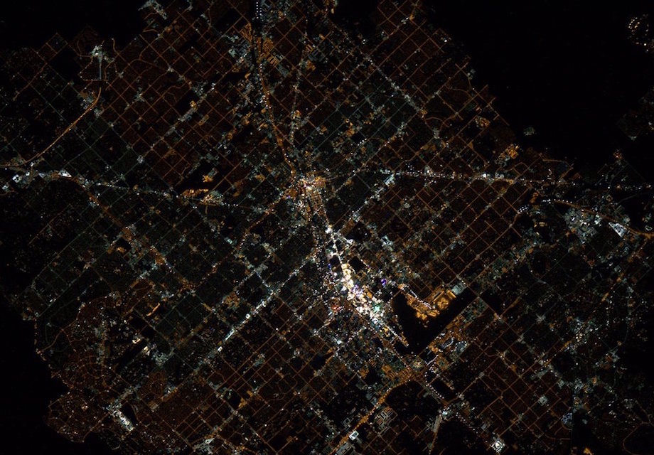 cities from space