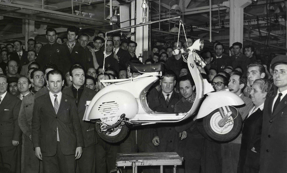 An Exclusive Look At 70 Years Of Iconic Vespa Innovation &amp; Design
