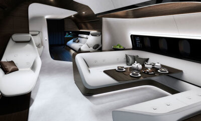 Inside Airbus’ A350 Private Jet Complete With Spa