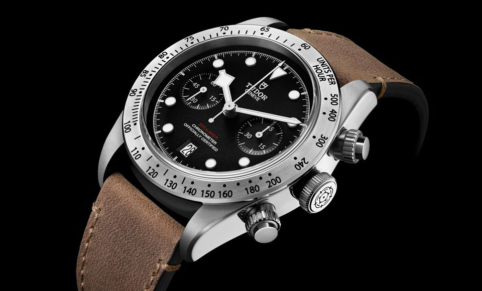 Tudor Teams Up With Breitling For Latest Black Bay Chronograph