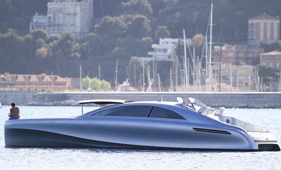 mercedes concept yacht