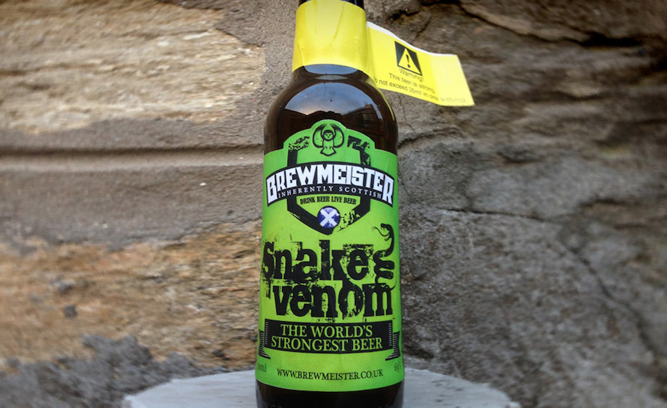'Snake Venom' Is Officially The World’s Strongest Beer