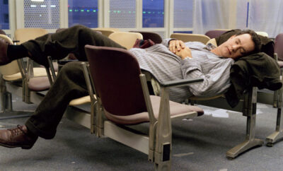 Airport Sleeping