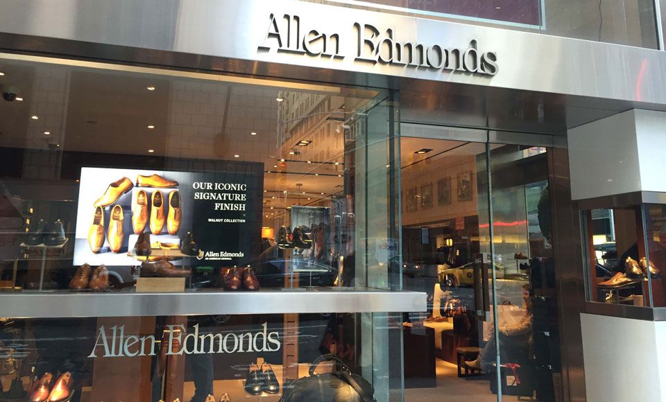Allen Edmonds Store at Brookfield Place in Manhattan, New York