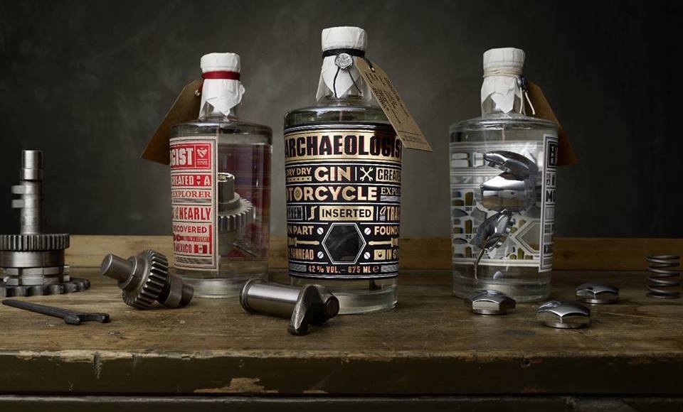 A Madman Infused Gin With Vintage Harley-Davidson Parts