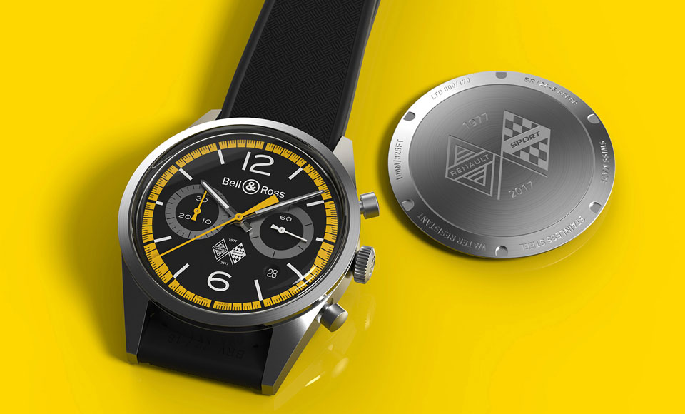 Bell & Ross Unveil A Timepiece To Celebrate 40 Years Of Renault Sport