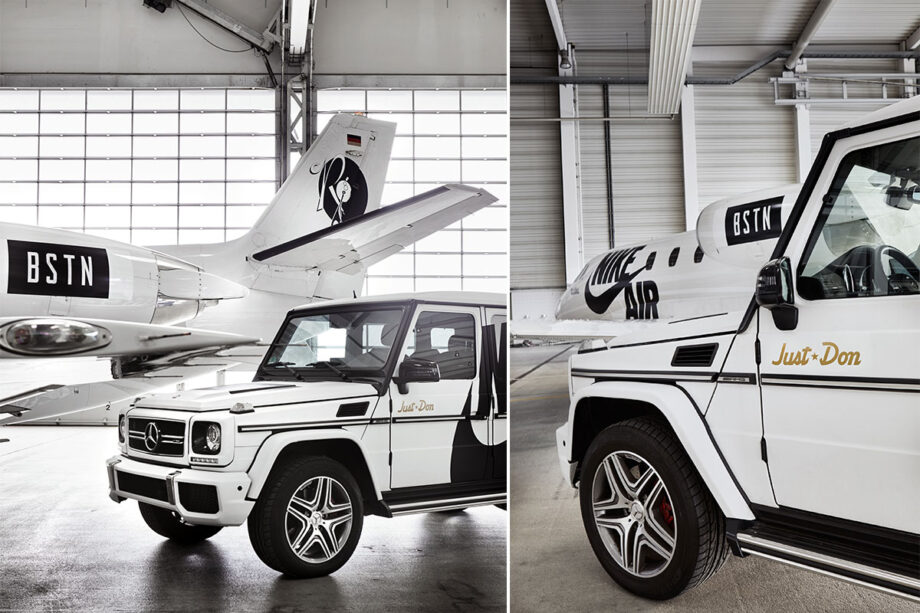 BSTN Gives The World's Most Extravagant Rides The Nike AirForce 1 Treatment