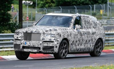 2019 Rolls-Royce SUV Resurfaces At The Nurburgring
