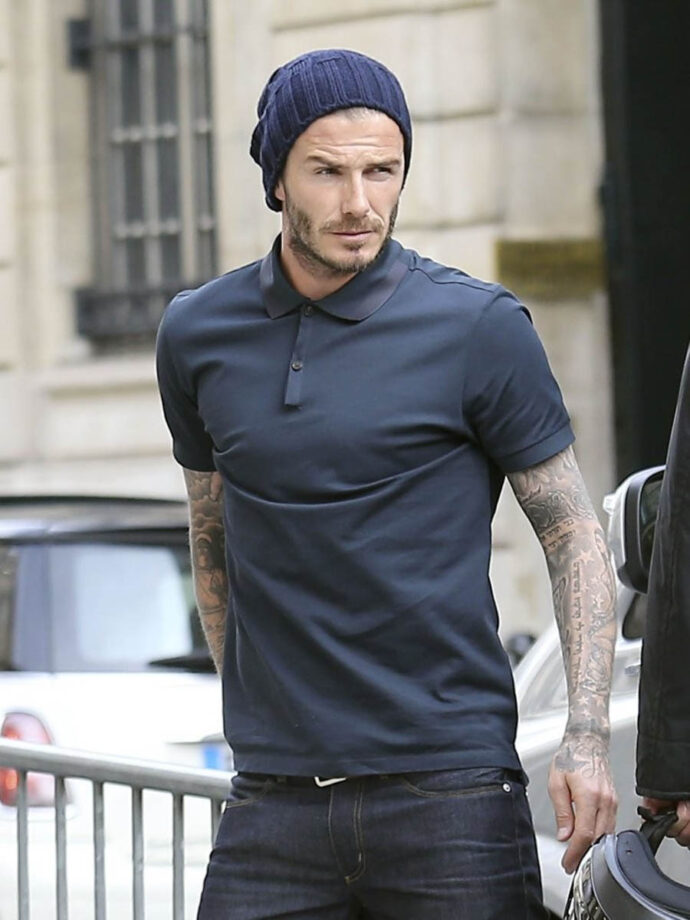 Save Our Squad David Beckham Denim Jacket - Filmsjackets