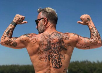 Italian Playboy Gianluca Vacchi's New Tattoo Takes Narcissism To A New Level