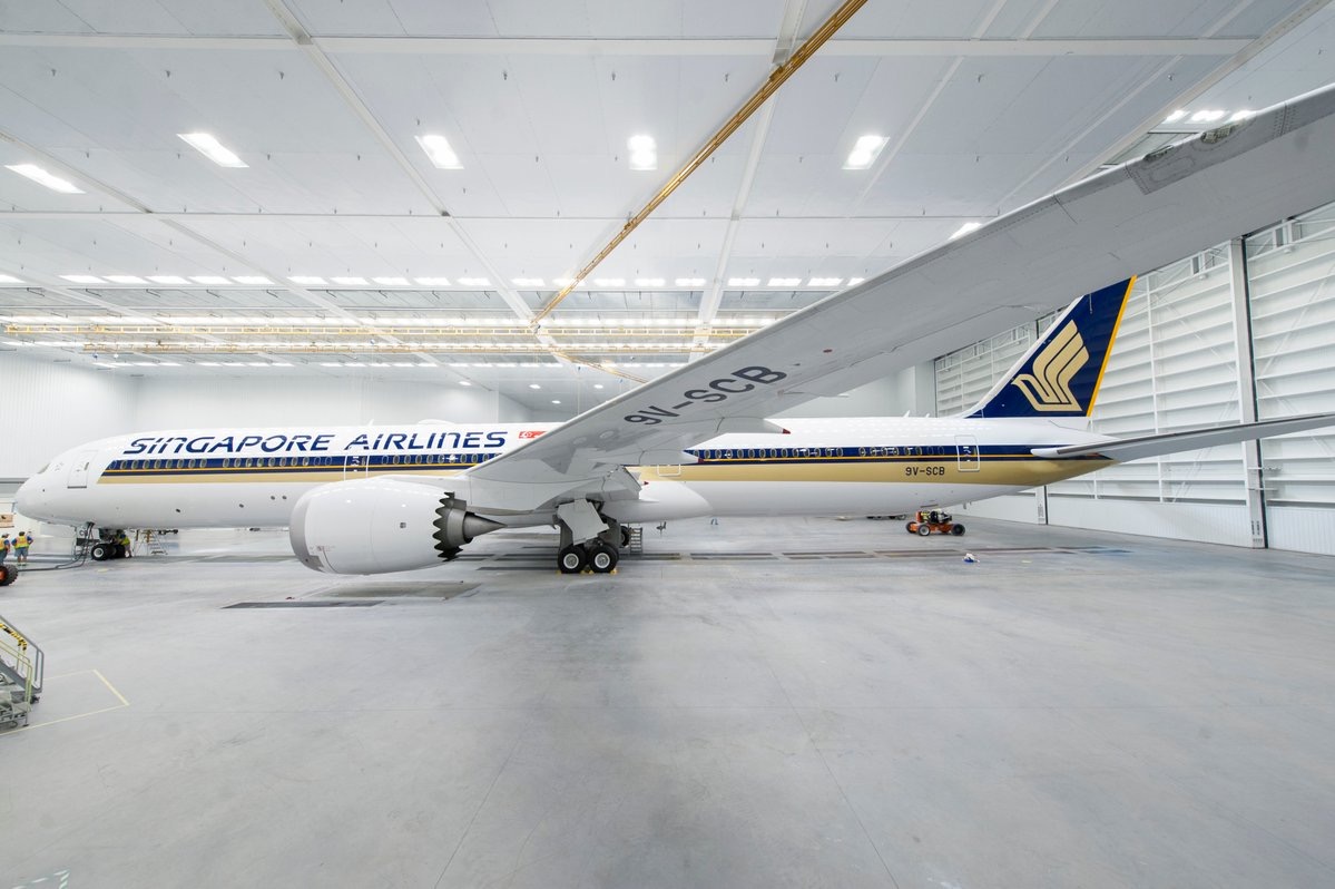 Boeing First 787-10 Dreamliner For Singapore Airlines Is Next Level Air Travel