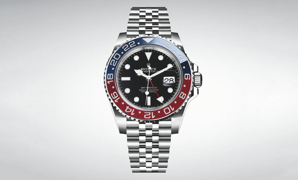 Rolex GMT-Master II In Pepsi Colours & Stainless Steel Is The Modern Traveller's Watch