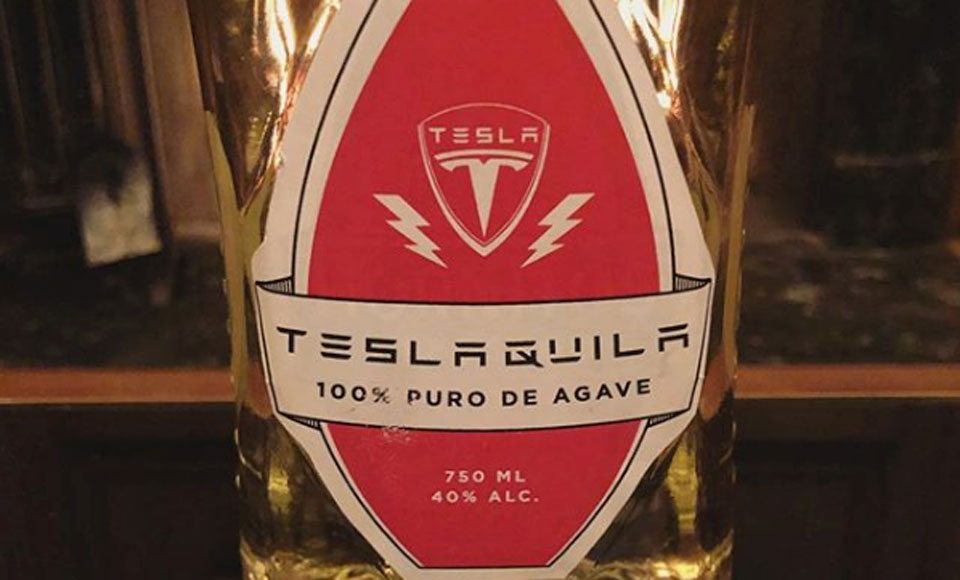 Elon Musk Teases The World With Tesla Branded Tequila