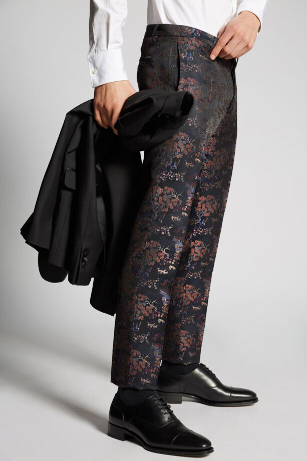 DSquared2 Chinoiserie Jaquard Pants