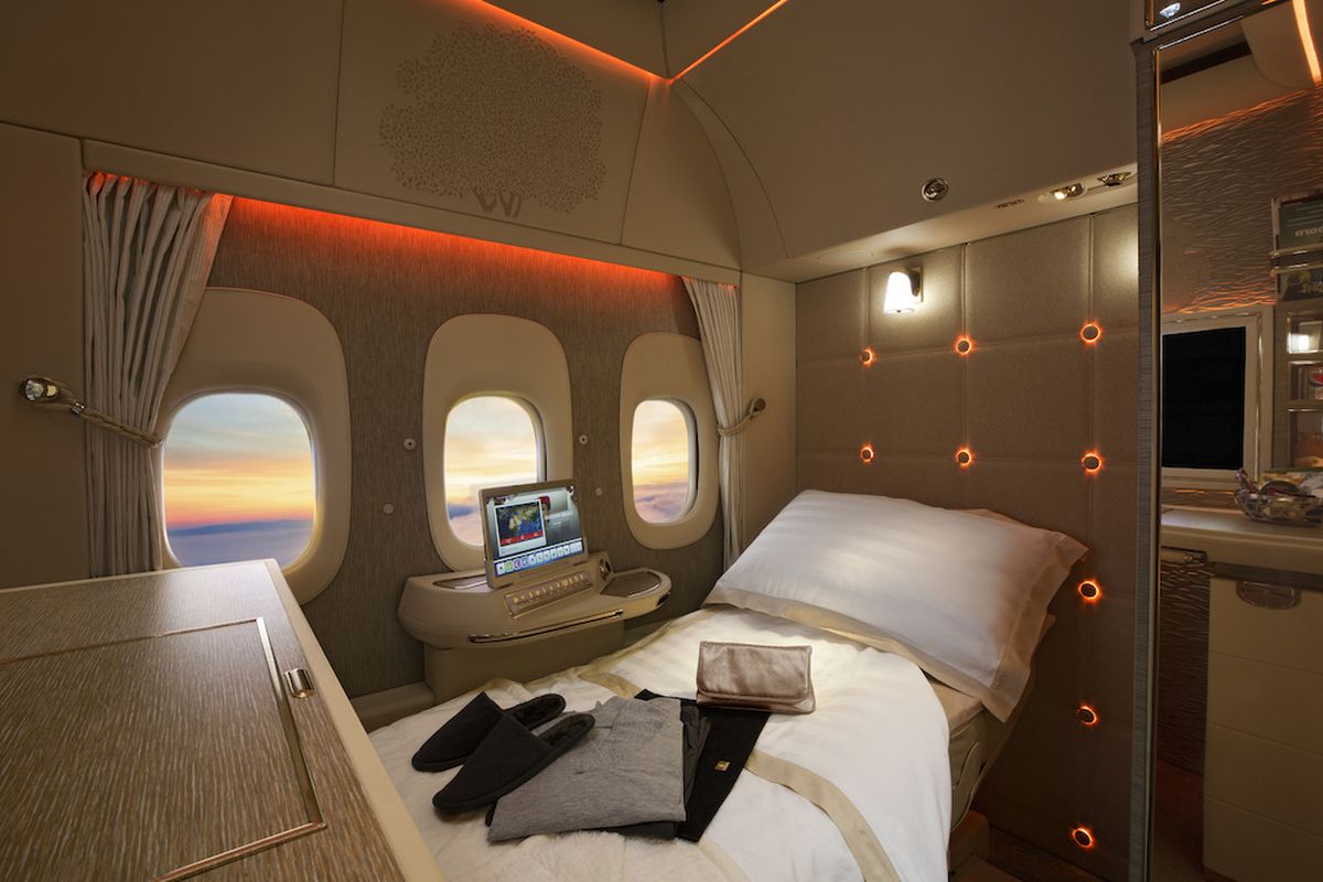 Take A Personal Tour Inside Emirates' Futuristic $17,000 First Class Suites