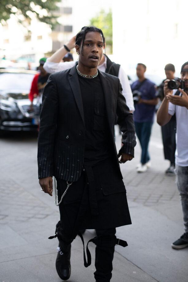 A$AP Rocky Turned A Blazer Into Next Level Streetwear - DMARGE