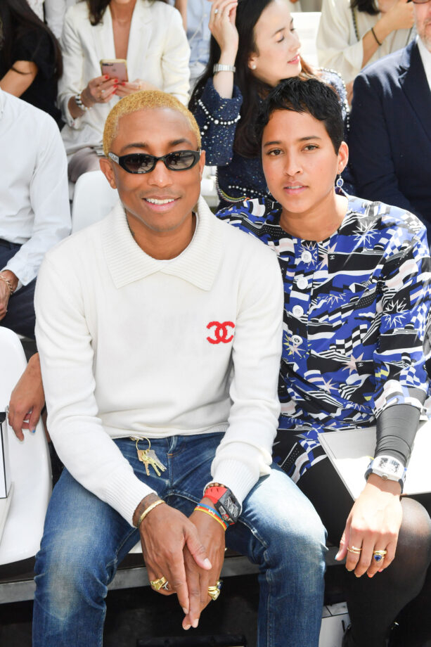 Pharrell Williams at the Chanel Haute Couture Fall/Winter 2018-2019 Show