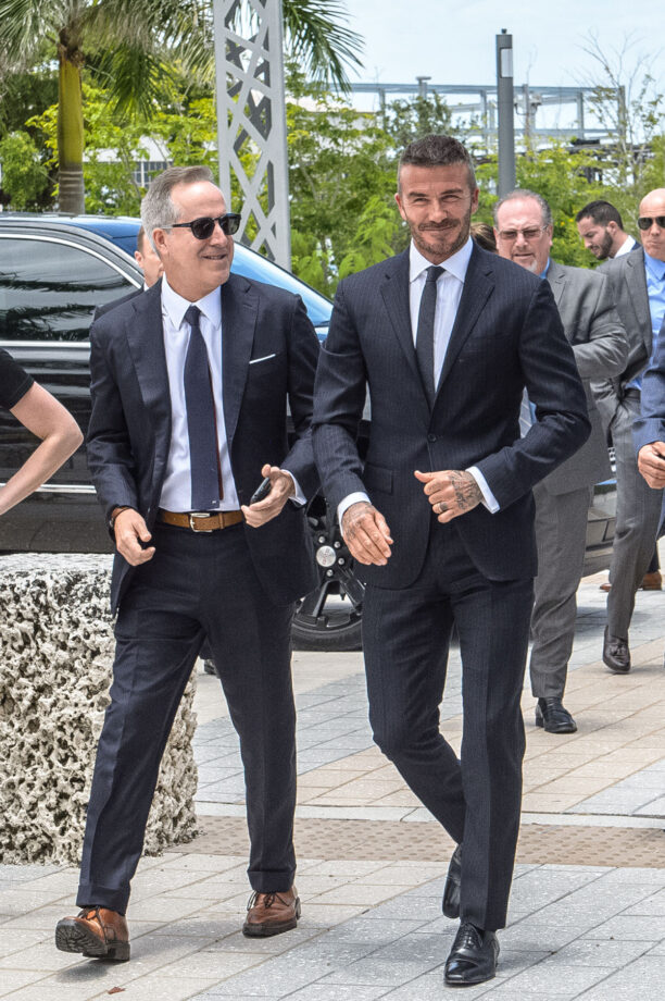 David Beckham Shows You The Right Way To Rock A Modern Power Suit