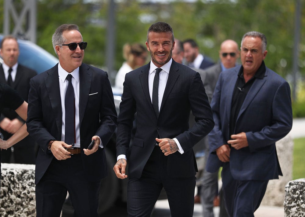 David Beckham Shows You The Right Way To Rock A Modern Power Suit