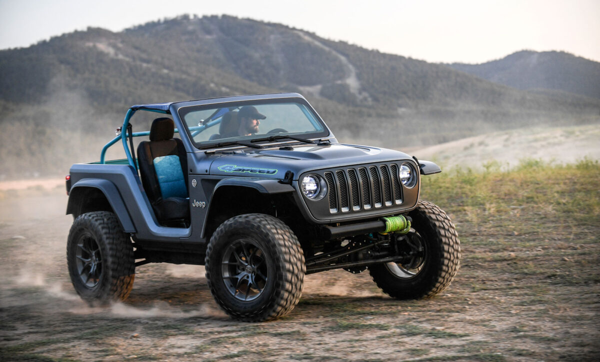 We Got Our Hands On Jeep's Insane $100,000 4SPEED Concept…Here's What We Loved