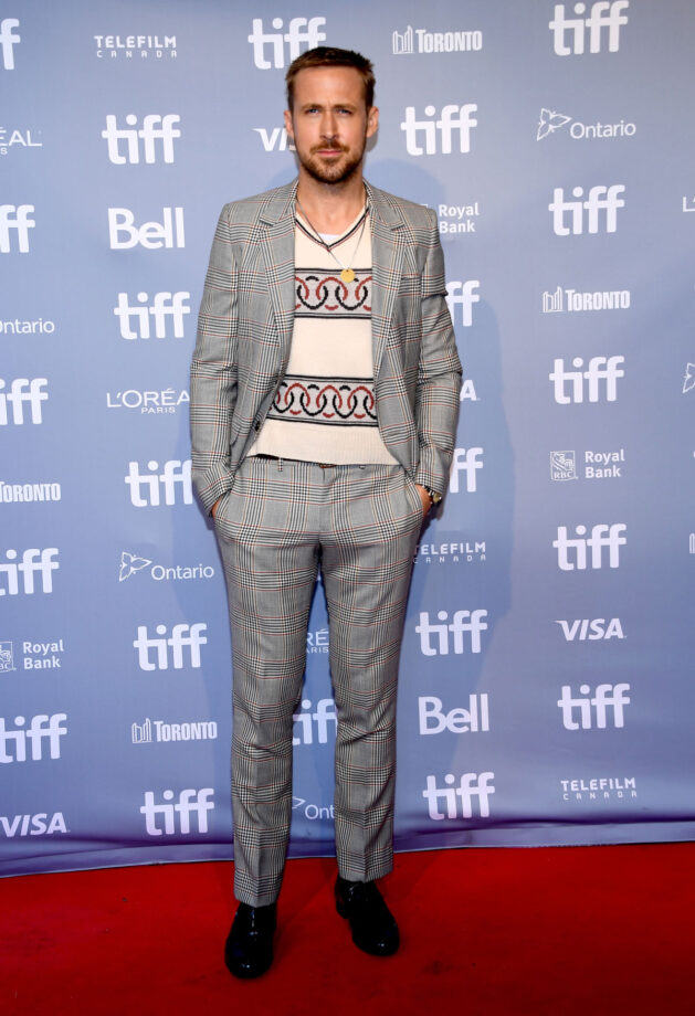 Ryan Gosling Shows You The Coolest Way To Rock A Sweater With A Suit