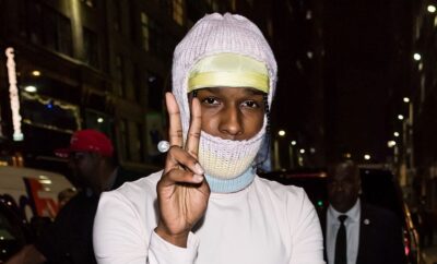 Is This The Latest Winter Trend For Men? A$AP Rocky Thinks So